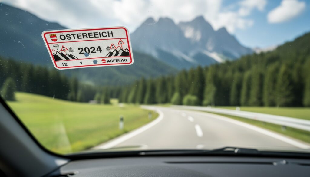 Vignette in Österreich: Wo kaufen, wie anbringen und welche Strafen drohen